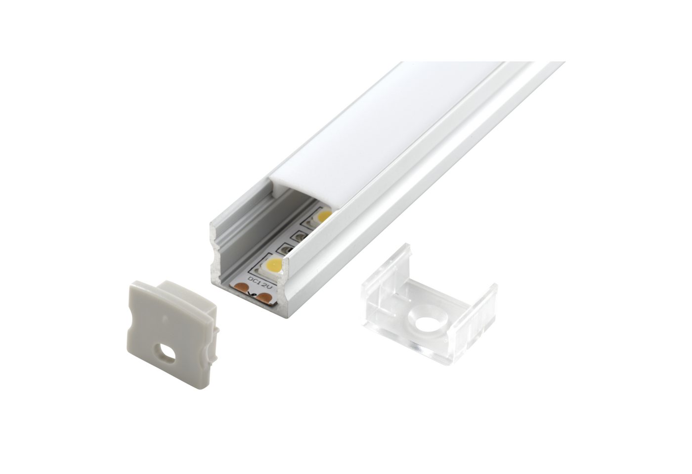 Artecta LED-Stripe-Profil Artecta Profile Pro 30 Surface Aluminium Länge: 2m - silber von Artecta
