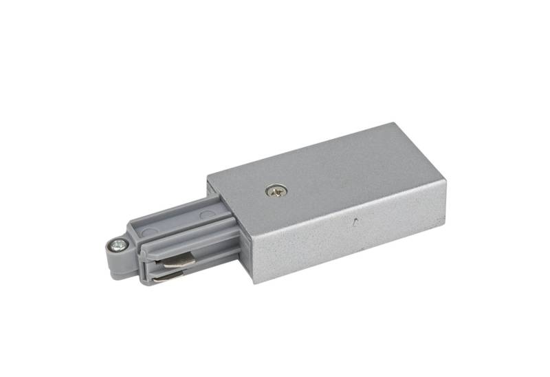 Artecta Stromschienensystem Artecta 1-Phase Feed-In Connector Silber (RAL9006), 10 cm von Artecta