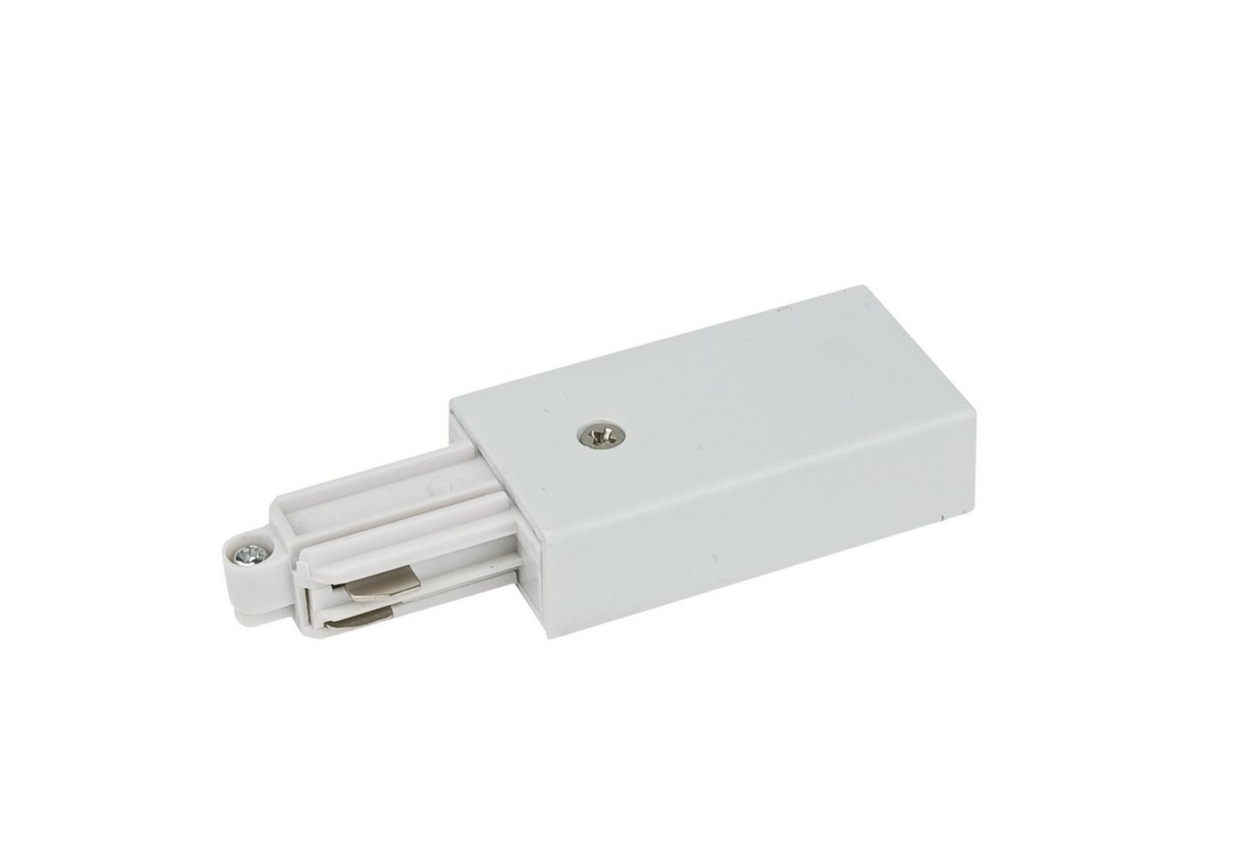 Artecta Stromschienensystem Artecta 1-Phase Feed-In Connector Weiß (RAL9003), 10,5 cm von Artecta