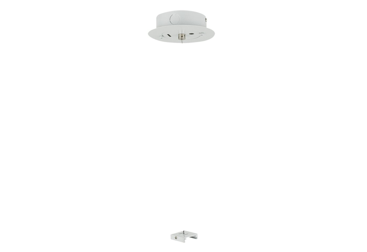 Artecta Stromschienensystem Artecta 3-P Ceiling Suspension Kit (RAL9003) - max. 1500mm Stahldraht, 15 cm von Artecta