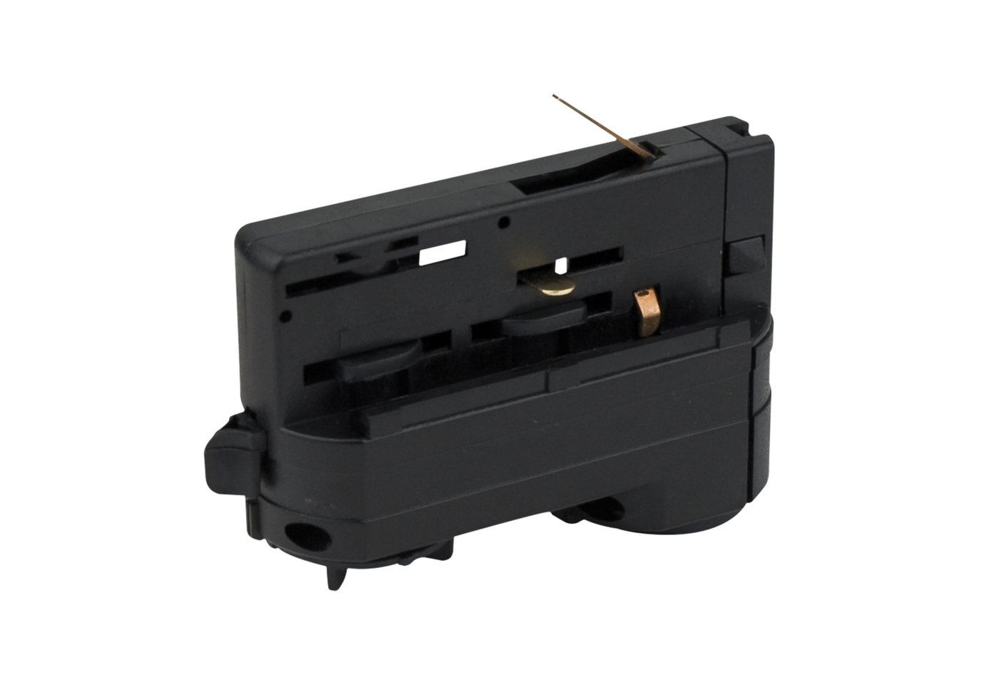 Artecta Stromschienensystem Artecta 3-Phase Adapter Schwarz (RAL9004), 8 cm von Artecta