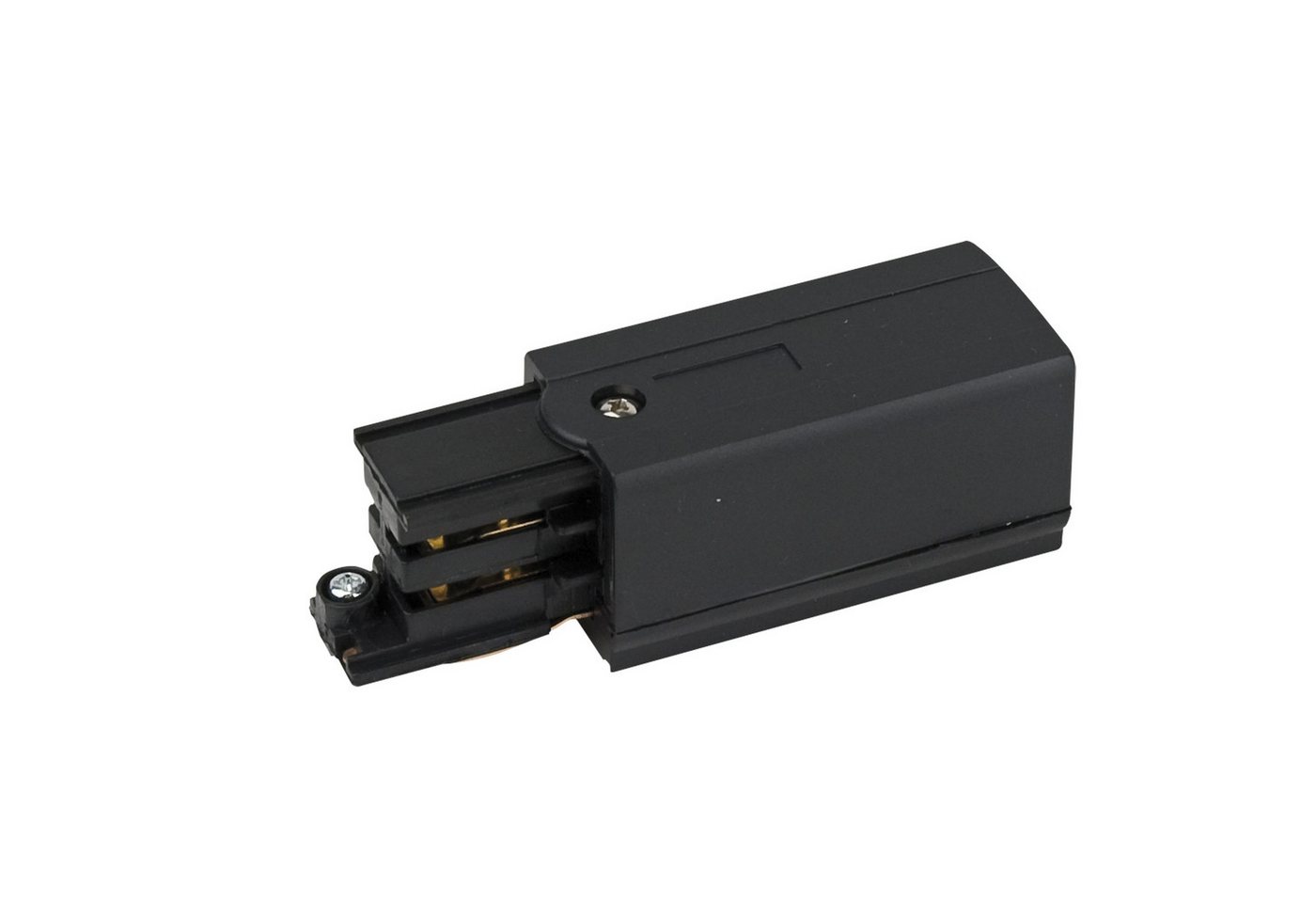 Artecta Stromschienensystem Artecta 3-Phase Left Feed-In Connector Schwarz (RAL9004), 9,5 cm von Artecta