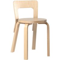 Artek - 65 Stuhl, Birke klar lackiert von Artek