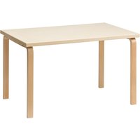 Artek - 81B Tisch, H 74 cm / Birkenfurnier von Artek