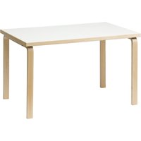 Artek - 81B Tisch, birke / weiß von Artek