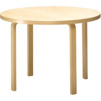 Artek - 90A Tisch, H 74 cm / Birkenfurnier von Artek