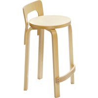 Artek - K65 Küchenstuhl, Birke klar lackiert von Artek