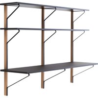 Artek - Kaari Wandregal Drei Regalböden mit Schreibtisch von Artek