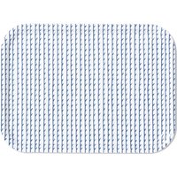 Artek - Rivi Tablett klein, weiß / blau von Artek