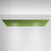 Artemide Architectural Eggboard Matrix LED Pendelleuchte, Direkt / Indirekt, 160 x 80 cm 3000 K, grün von Artemide Architectural