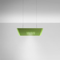 Artemide Architectural Eggboard Matrix LED Pendelleuchte, Direkt / Indirekt, 80 x 80 cm von Artemide Architectural