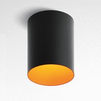 Artemide Architectural Tagora 270 LED Deckenleuchte schwarz - orange, 16°, dimmbar von Artemide Architectural