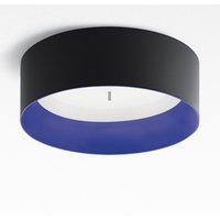 Artemide Architectural Tagora 570 LED Deckenleuchte schwarz - blau, dimmbar von Artemide Architectural