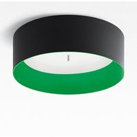 Artemide Architectural Tagora 570 LED Deckenleuchte schwarz - grün, dimmbar von Artemide Architectural