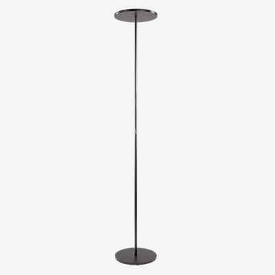 Artemide Athena Stehleuchte aus Stahl/Aluminium in der Farbe Schwarz 44W 3000K, Maße: 32cm x 32cm x 183cm, 1833030A von Artemide