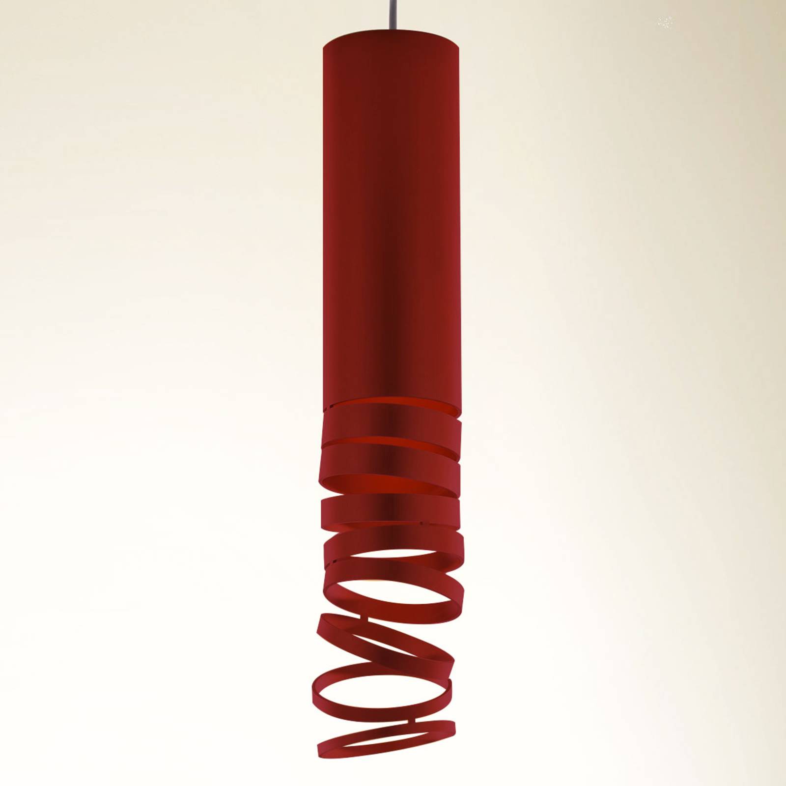 Artemide Decomposé Hängeleuchte rot von Artemide