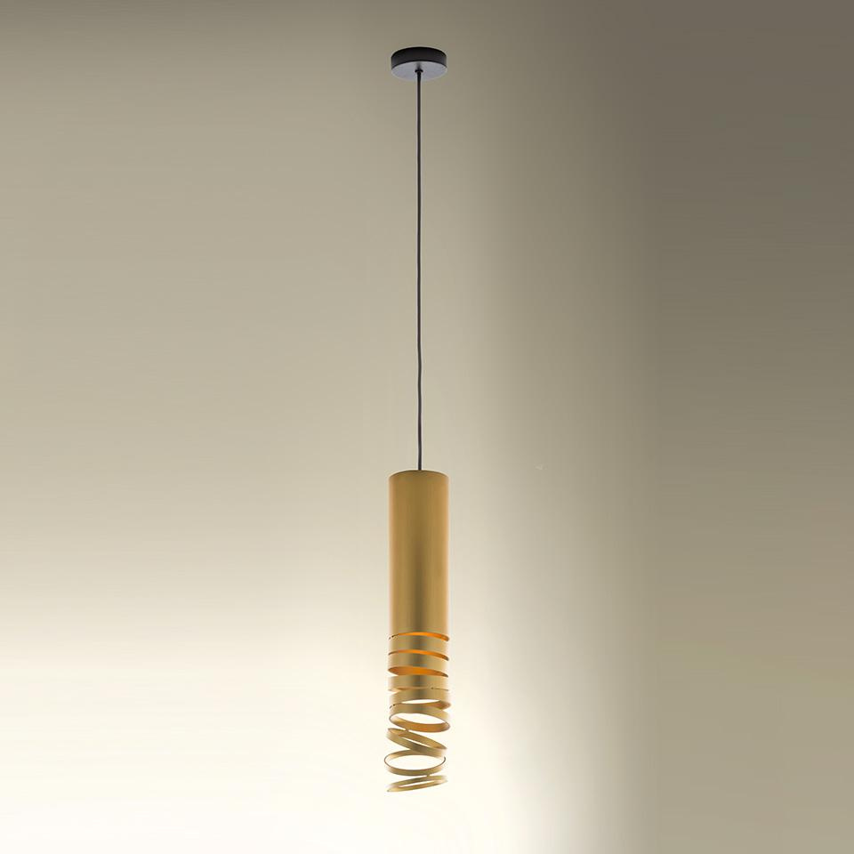 Artemide - Decomposé Light Sospensione Pendelleuchte - gold/H x Ø 74x9.8cm von Artemide