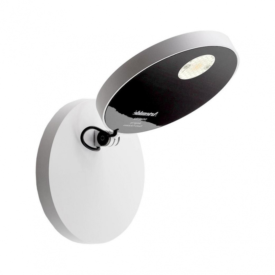 Artemide - Demetra Faretto LED Wandleuchte - weiß/3000K/385lm/CRI=90/mit Touch-Dimmer von Artemide