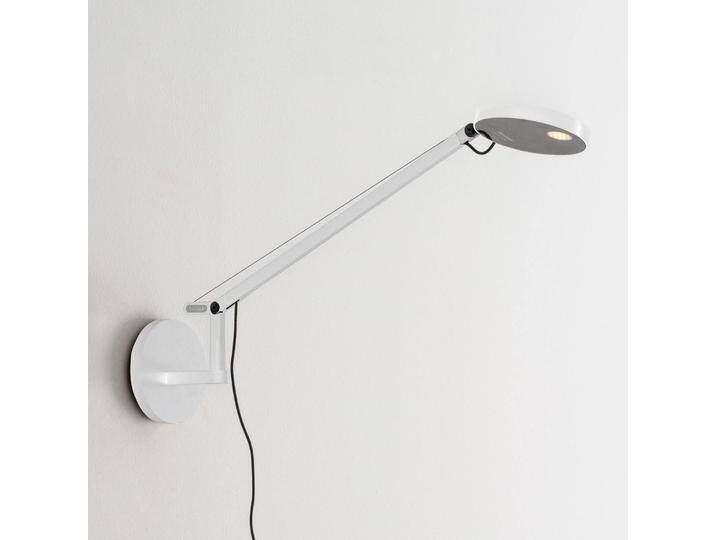 Artemide Design Wandlampe Demetra Micro, dimmbar, weiß / opal, für Arbeitszimmer / Büro, Aluminium, Design, Wandleuchte, Wandlampe Innen von Artemide