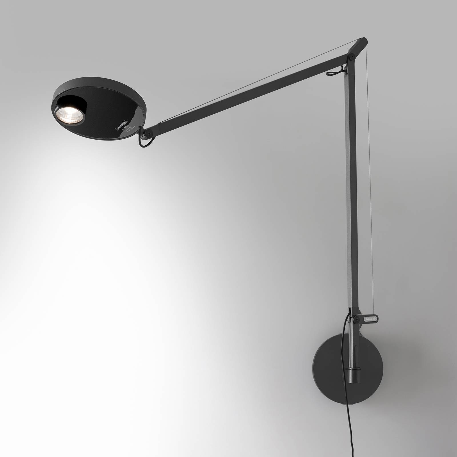 Artemide Demetra Wandlampe 3.000 K dimmbar grau von Artemide