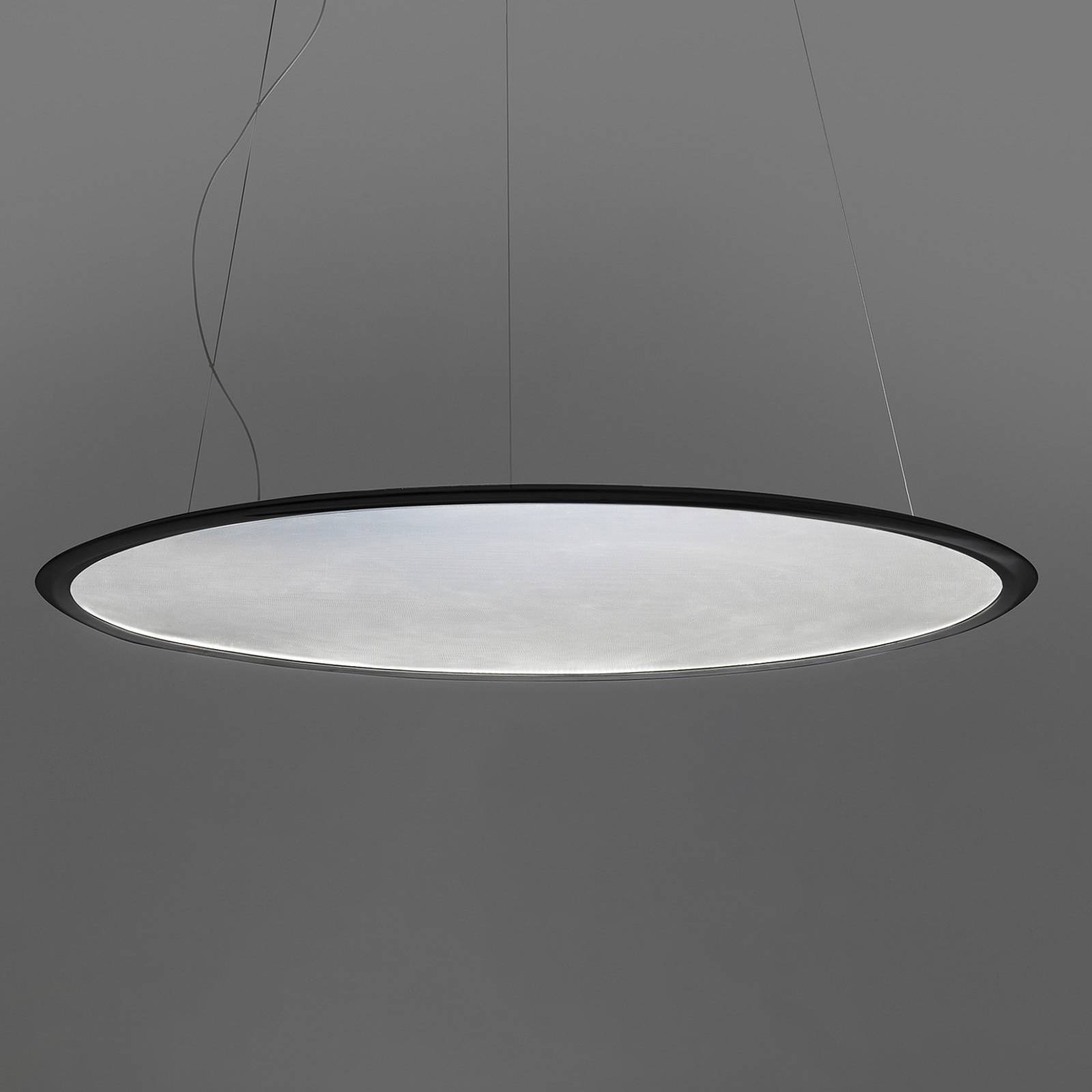 Artemide Discovery Hängeleuchte horizontal schwarz von Artemide