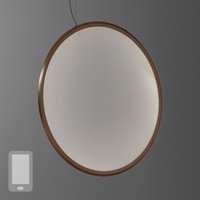 Artemide Discovery Vertical 100 RGBW LED Sospensione, App-kompatibel Bronze gebürstet Artemide Discovery Vertical 100 RGBW LED Sospensione, App-kompatibel Bronze gebürstet von Artemide