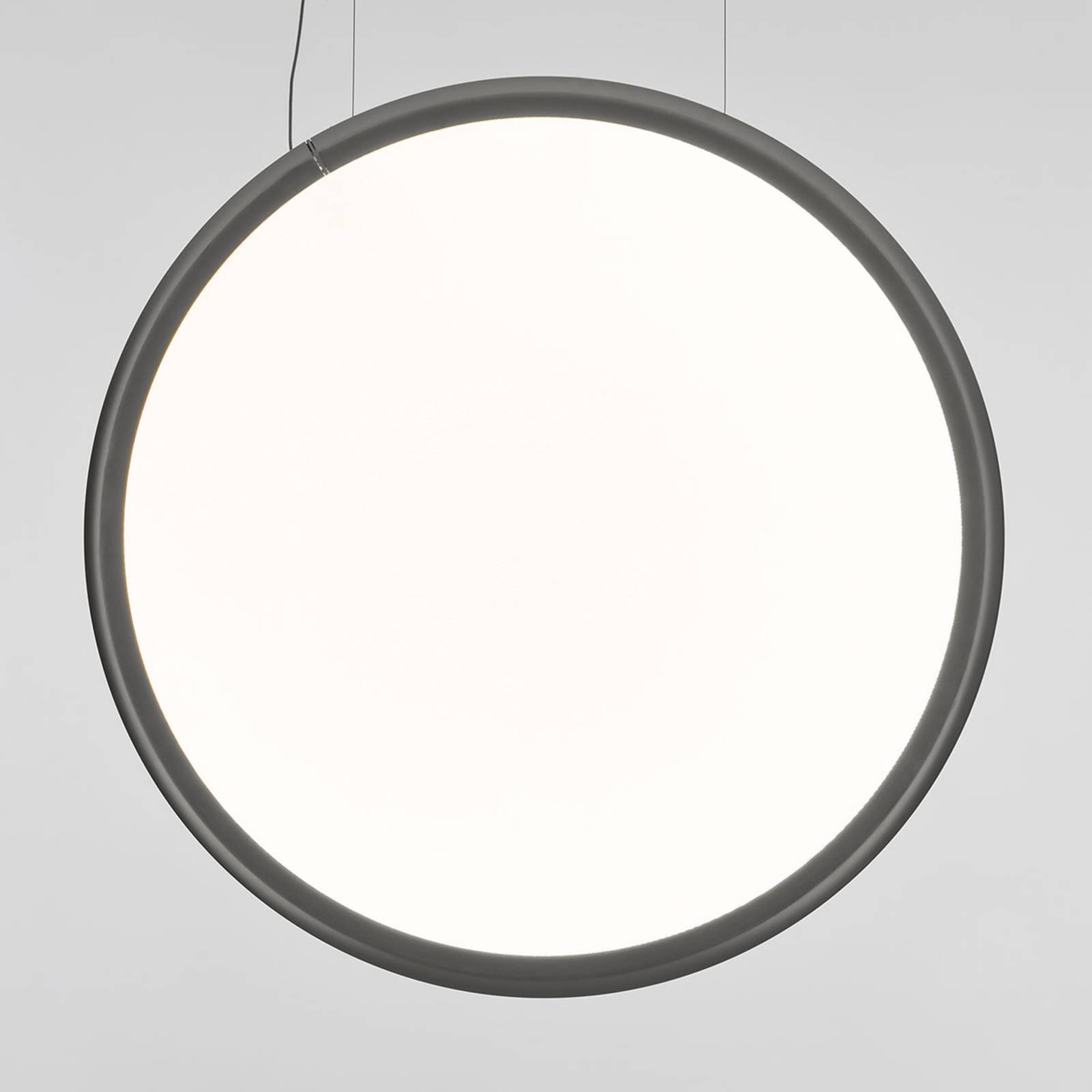 Artemide Discovery Vertical Hängelampe alu 140 cm von Artemide