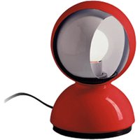 Artemide - Eclisse Tischleuchte, rot (Sonderfarbe) von Artemide