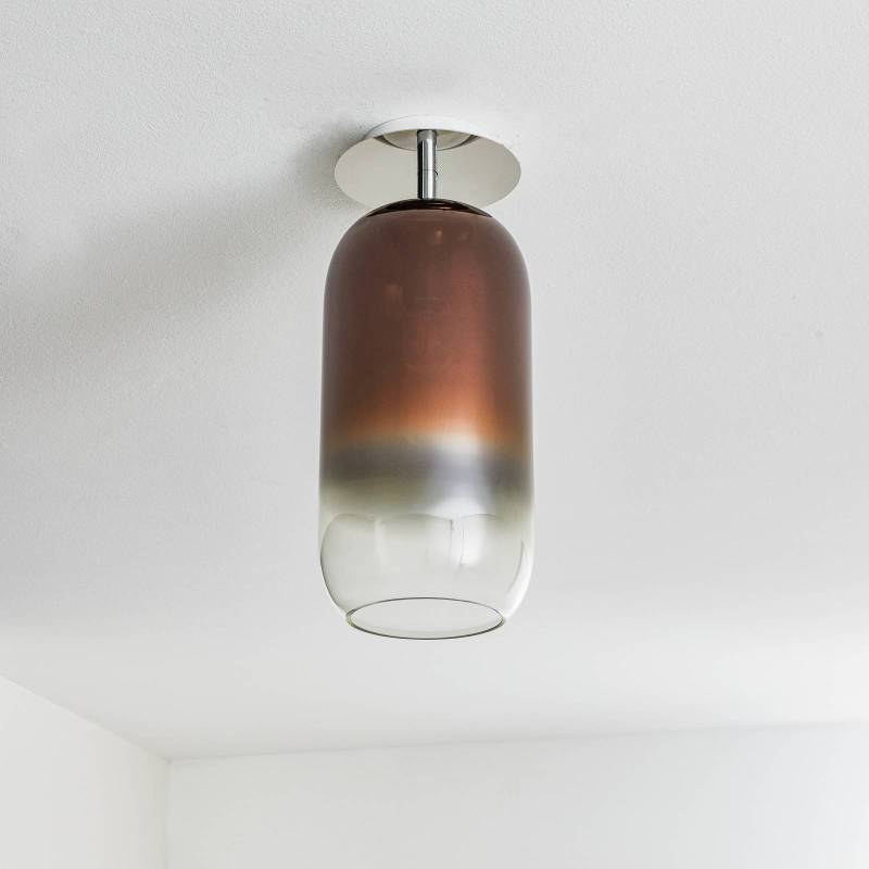 Artemide Gople Deckenleuchte bronze/silber von Artemide