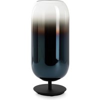 Artemide Gople Lamp Mini Tavolo schwarz, Schirm: blau von Artemide