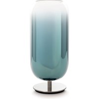 Artemide Gople Lamp Tavolo Aluminium, Schirm: blau von Artemide