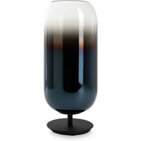 Artemide Gople Lamp Tavolo schwarz, Schirm: blau von Artemide