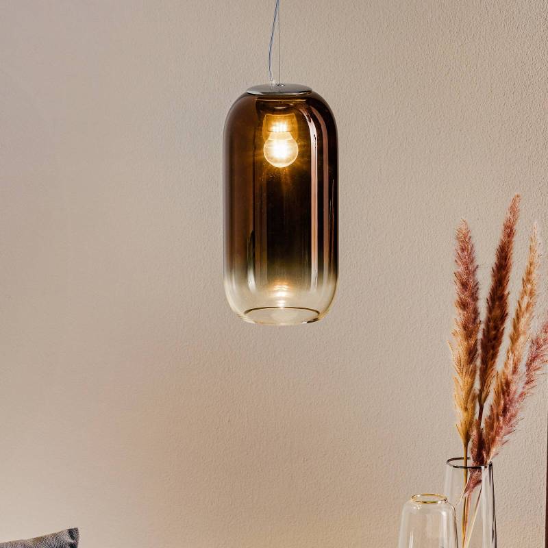 Artemide Gople Mini Hängeleuchte bronze/silber von Artemide