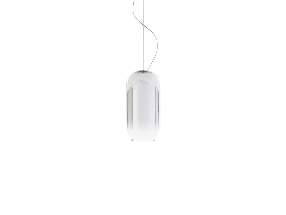 Artemide - Gople Mini Pendelleuchteleuchte Silver von Artemide