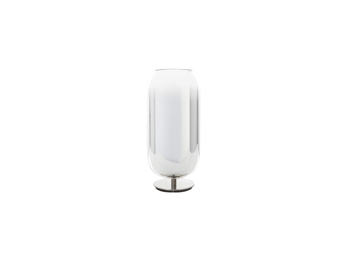 Artemide - Gople Mini Tischleuchte Silver von Artemide