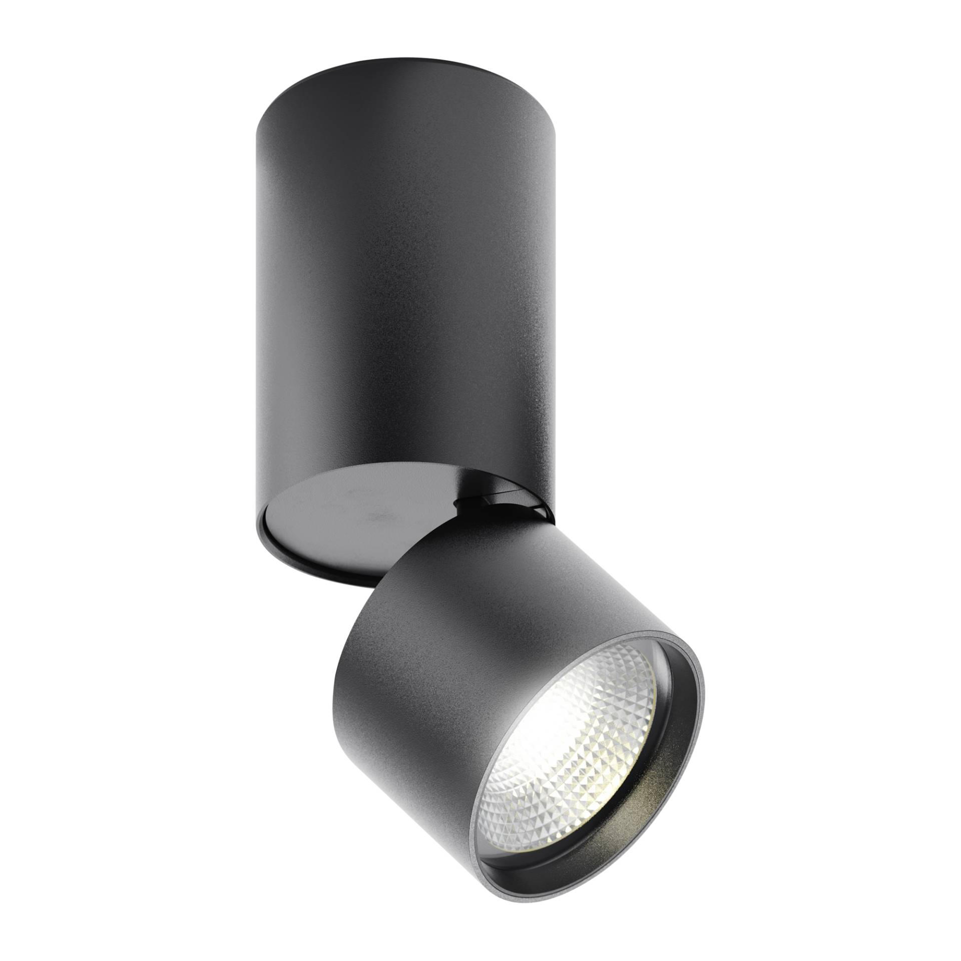 Artemide - Hoy Spot SMD LED Deckenleuchte 24° 2700K - schwarz/dimmbar Dali/H x Ø: 18.8x9cm/22W/1771lm/2700K/Cri=90 von Artemide