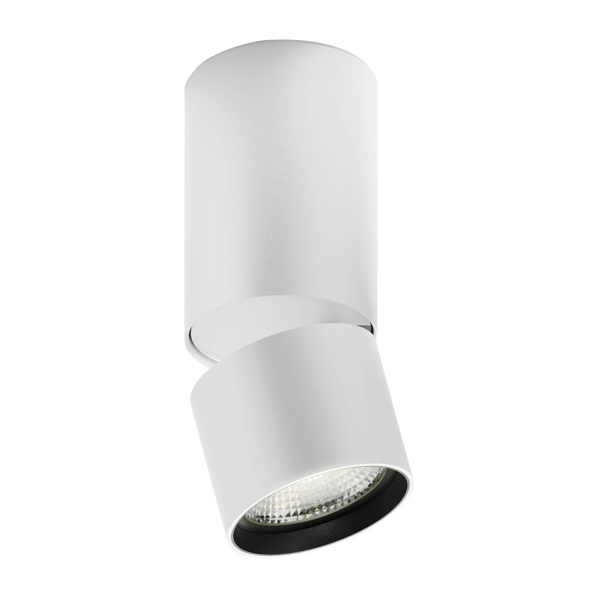 Artemide - Hoy Spot SMD LED Deckenleuchte 24° 2700K - weiß/dimmbar Dali/H x Ø: 18.8x9cm/22W/1771lm/2700K/Cri=90 von Artemide