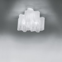 Artemide Logico Soffitto 3x120° Glas: milchig weiß von Artemide