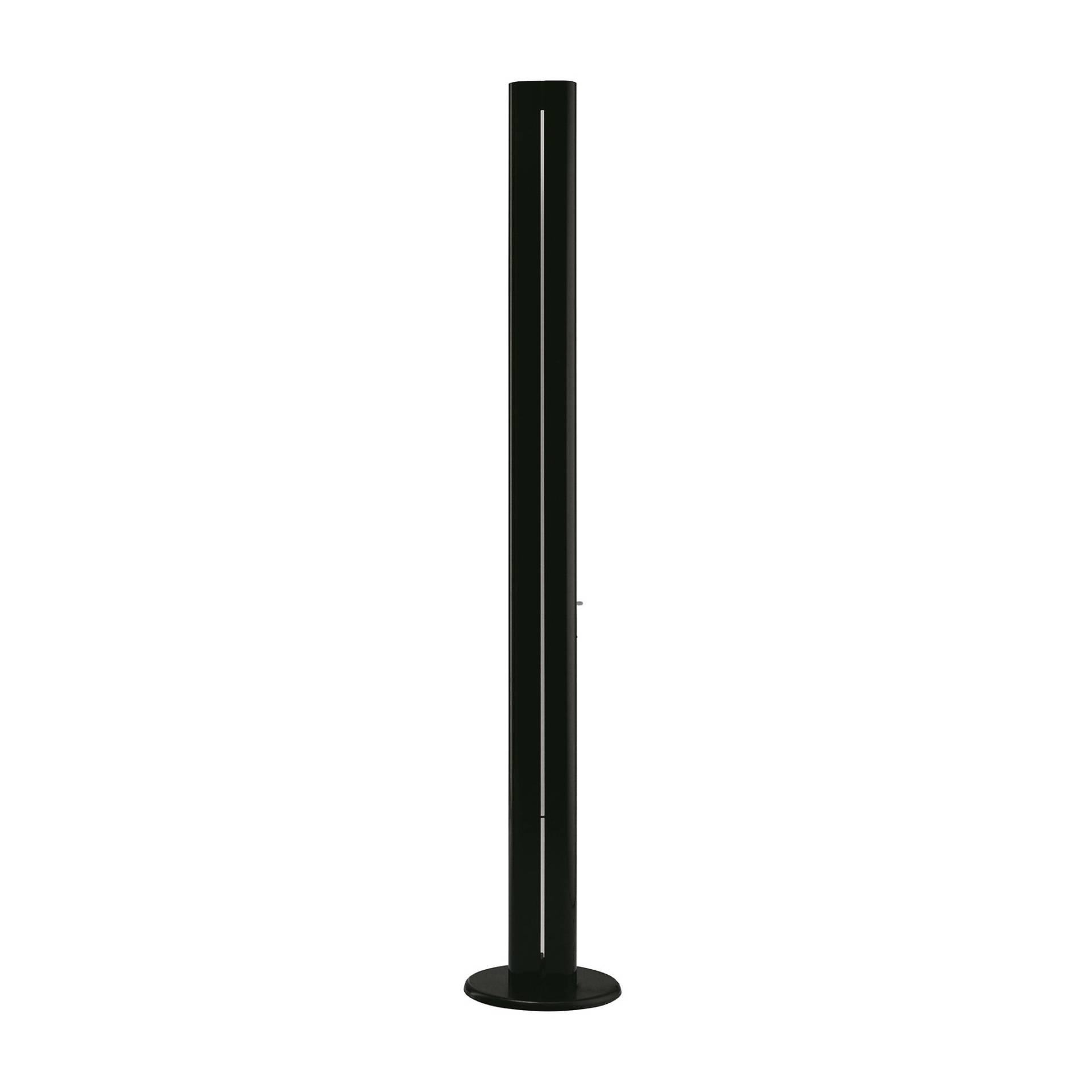 Artemide - Megaron LED Stehleuchte - schwarz/glänzend/H 182cm / Ø 35cm/3000K/3697lm/CRI=90 von Artemide