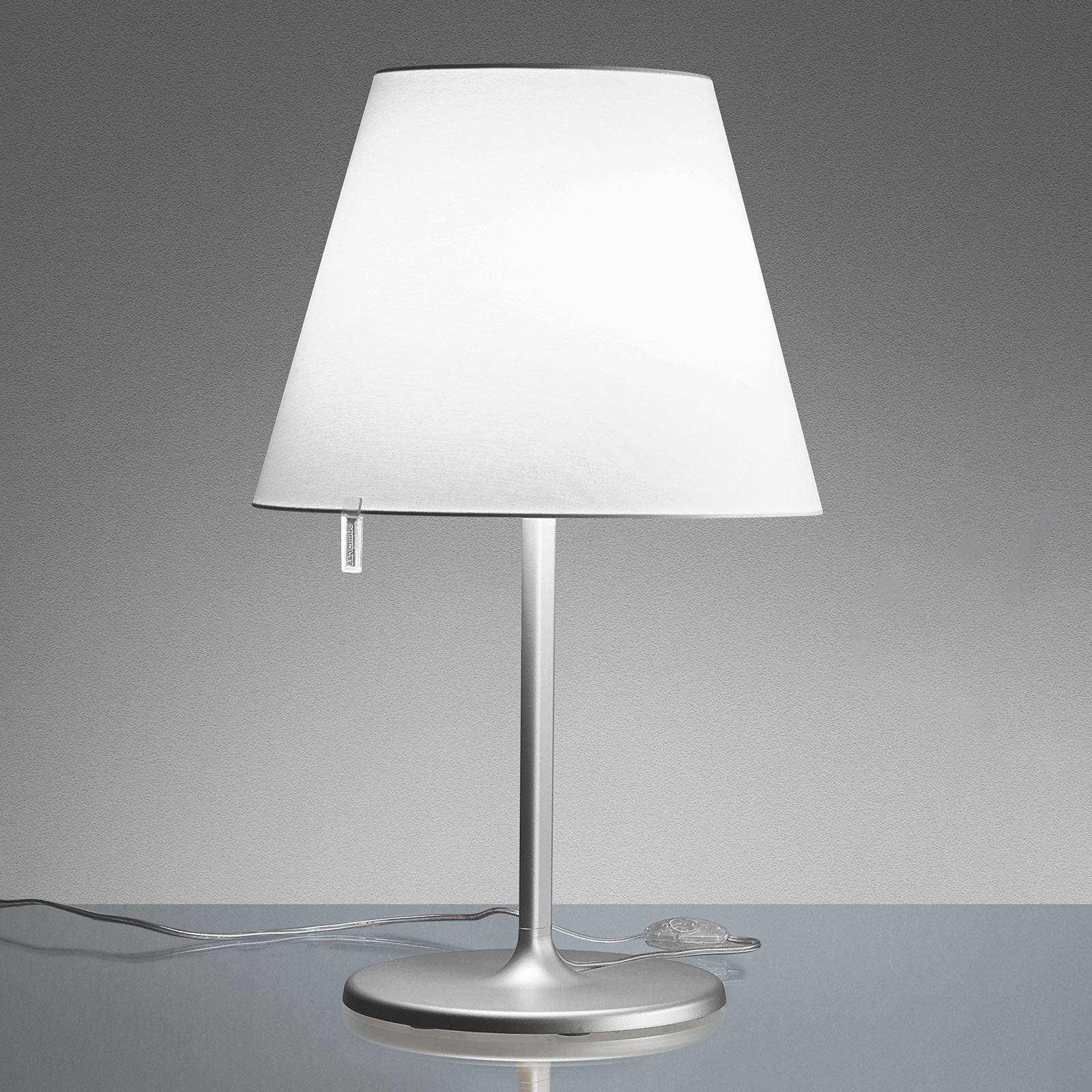 Artemide Melampo Tischleuchte, grau von Artemide