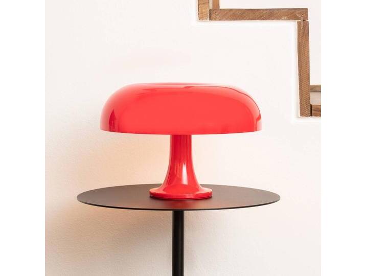 Artemide Nessino - Designer-Tischleuchte, rot für Wohn & Esszimmer - Modern - Kunststoff von Artemide