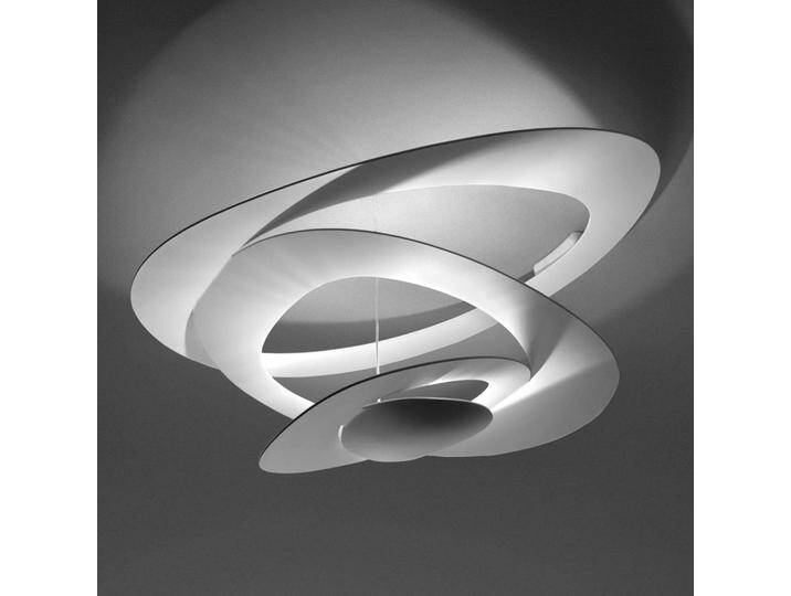 Artemide Design Deckenlampe Pirce Mini, dimmbar, weiß / opal, für Wohn- / Esszimmer, Aluminium, Design, Deckenlampe von Artemide
