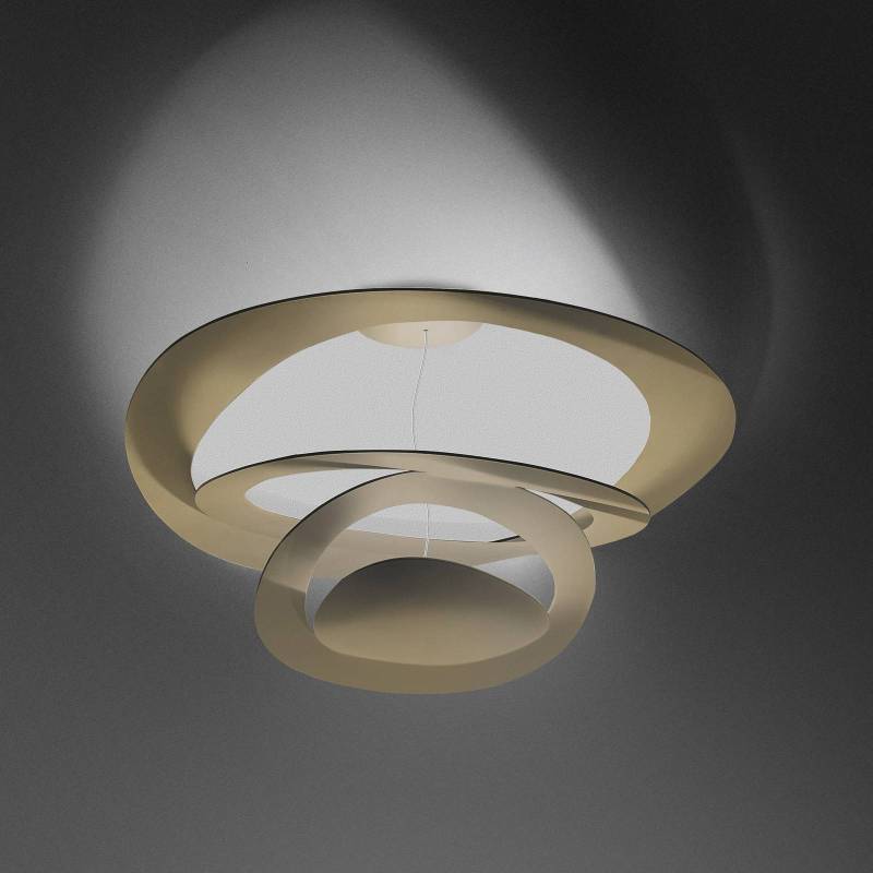 Artemide Pirce Mini LED-Deckenleuchte, 3000K, gold von Artemide