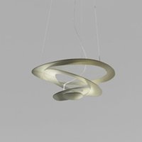 Artemide Pirce Mini LED Sospensione extern dimmbar (Push), 3000 K, golden Artemide Pirce Mini LED Sospensione extern dimmbar (Push), 3000 K, golden von Artemide