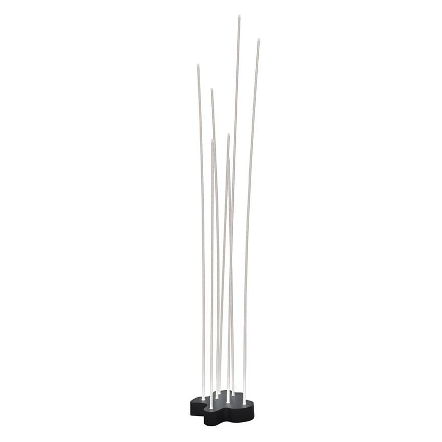 Artemide - Reeds LED Außenstehleuchte H 150cm - anthrazit/IP68/LxBxH 22x22x150cm/3000K/79lm/CRI=80/IP68 von Artemide