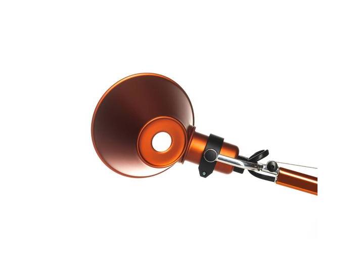 Artemide Schreibtischlampe Tolomeo Micro, gelb / orange, für Arbeitszimmer / Büro, Aluminium, Design, Tischlampe von Artemide