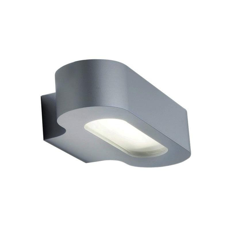 Artemide - Talo Parete LED Wandleuchte - silber/lackiert/LxBxH 21x10x4,2cm/3000K/1344lm/CRI=90 von Artemide