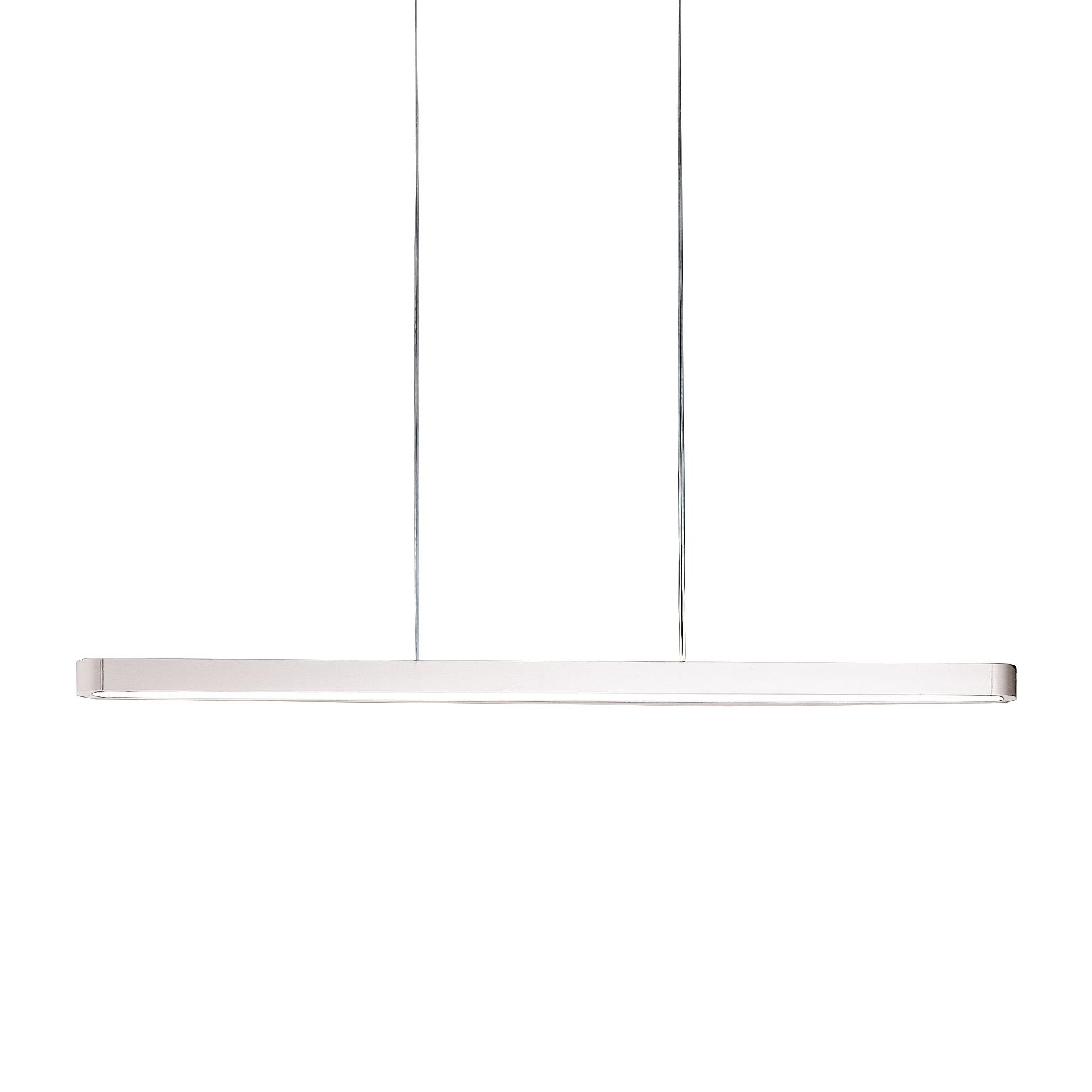 Artemide - Talo Sospensione 120 LED Pendelleuchte - weiß/LxB 120,5x7cm/dimmbar/3000K/5772lm/CRI80 von Artemide