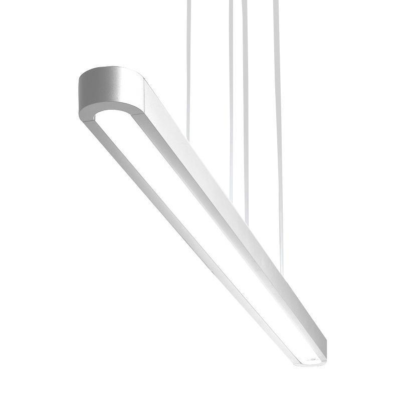 Artemide - Talo Sospensione 150 LED Pendelleuchte dimmbar - weiß/LxB 150,5x7cm/3000K/6711lm/CRI=80 von Artemide