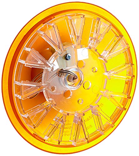 Artemide- Teti Wandleuchte Deckenlampe aus Polycarbonat in orange. Made in Italy A048110 Einheitsgröße von Artemide
